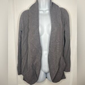 BAREFOOT DREAMS M Cozy Heather Gray Women's Sweater with Pockets